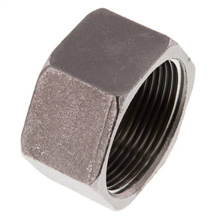 Rp 1 1/2'' Tapa final de acero inoxidable 16 Bar
