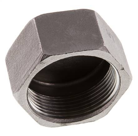Rp 1 1/2'' Tapa final de acero inoxidable 16 Bar