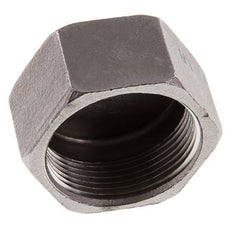 Rp 1 1/2'' Tapa final de acero inoxidable 16 Bar