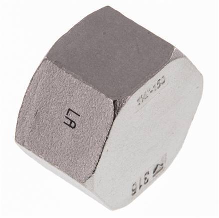 1 1/4'' NPT Tapa final de acero inoxidable 16 Bar