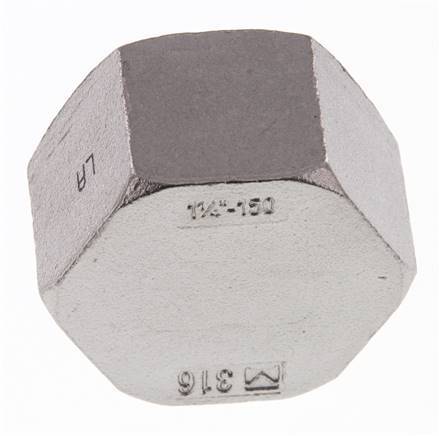 1 1/4'' NPT Tapa final de acero inoxidable 16 Bar