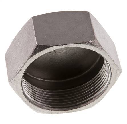 Rp 2'' Tapa final de acero inoxidable 16 Bar