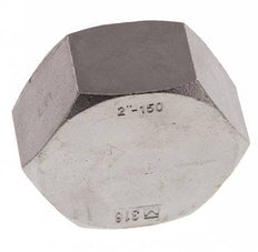Rp 2'' Tapa final de acero inoxidable 16 Bar