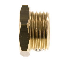 G 1/2'' Brass Closing plug with Outer Hex 16 Bar [5 Pieces]