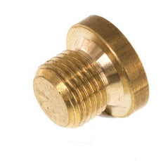 G 1/8'' Brass Closing plug with Inner Hex 16 Bar [10 Pieces]