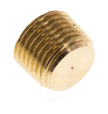 1/8'' Brass Closing plug with Inner Hex without collar 16 Bar [10 Pieces]