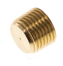 1/8'' Brass Closing plug with Inner Hex without collar 16 Bar [10 Pieces]