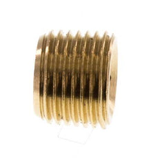1/8'' Brass Closing plug with Inner Hex without collar 16 Bar [10 Pieces]