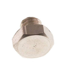 M5 Nickel plated Brass Closing plug with Outer Hex 16 Bar [10 Pieces]