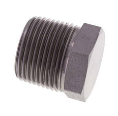 3/4'' NPT macho Tapón de cierre de acero galvanizado con hexágono exterior 170 Bar