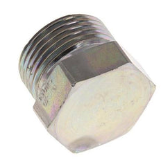 UN 1-3/16''-12 Tapón de cierre de acero galvanizado ORFS 400 Bar