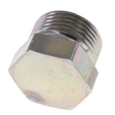 UN 1-3/16''-12 Tapón de cierre de acero galvanizado ORFS 400 Bar