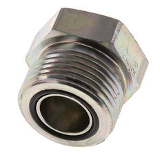 UN 1-3/16''-12 Tapón de cierre de acero galvanizado ORFS 400 Bar