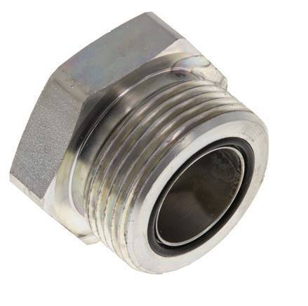 UN 1-7/16''-12 Tapón de cierre de acero galvanizado ORFS 400 Bar
