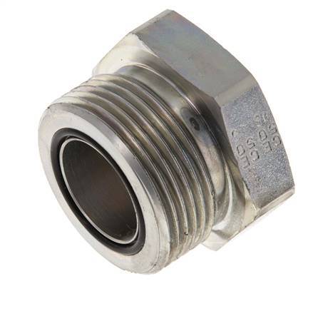 UN 1-7/16''-12 Tapón de cierre de acero galvanizado ORFS 400 Bar
