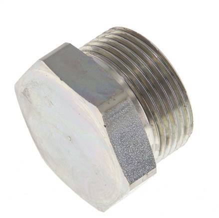 UN 1-7/16''-12 Tapón de cierre de acero galvanizado ORFS 400 Bar