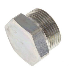UN 1-7/16''-12 Tapón de cierre de acero galvanizado ORFS 400 Bar