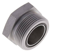 UN 1-11/16''-12 Tapón de cierre de acero galvanizado ORFS 250 Bar