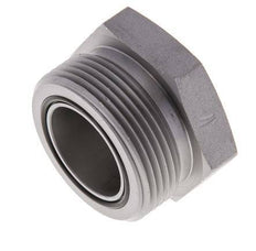 UN 1-11/16''-12 Tapón de cierre de acero galvanizado ORFS 250 Bar