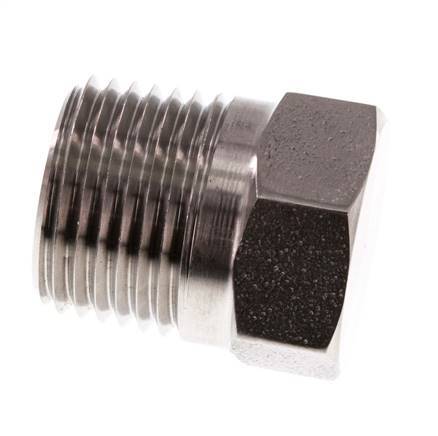 1/2'' NPT macho Tapón de cierre de acero inoxidable con barra hexagonal exterior 210