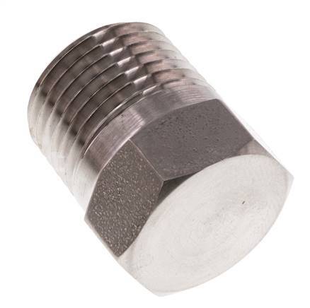 1/2'' NPT macho Tapón de cierre de acero inoxidable con barra hexagonal exterior 210