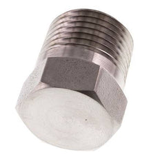 1/2'' NPT macho Tapón de cierre de acero inoxidable con barra hexagonal exterior 210
