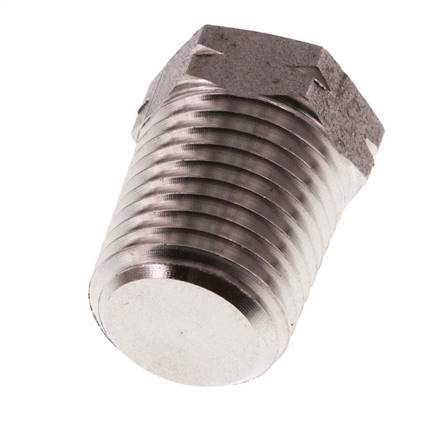 1/4'' NPT macho Tapón de cierre de acero inoxidable con barra hexagonal 275 exterior