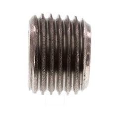 1/4'' Stainless steel Closing plug with Inner Hex without collar 40 Bar [2 Pieces]