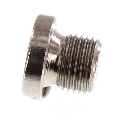 G 1/8'' Tapón de cierre de acero inoxidable con hexágono interior 40 Bar
