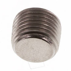 1/8'' Stainless steel Closing plug with Inner Hex without collar 40 Bar [2 Pieces]