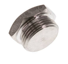 G 3/4'' Tapón de cierre de acero inoxidable con hexágono exterior 40 Bar