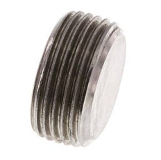 3/4'' Tapón de cierre de acero inoxidable con hexágono interior sin cuello 40 Bar