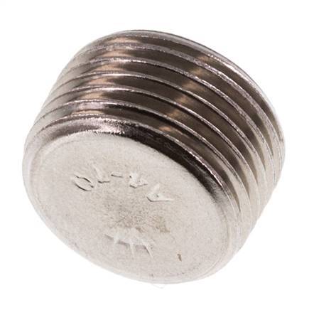 3/8'' Stainless steel Closing plug with Inner Hex without collar 40 Bar [2 Pieces]