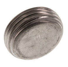 1'' Tapón de cierre de acero inoxidable con hexágono interior sin collarín 40 Bar