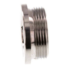 G 1 1/2'' Tapón de cierre de acero inoxidable con hexágono interior 40 Bar