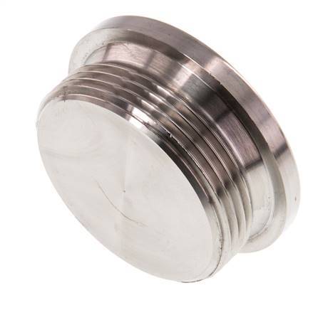 G 1 1/2'' Tapón de cierre de acero inoxidable con hexágono interior 40 Bar