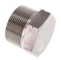 1 1/2'' NPT macho Tapón de cierre de acero inoxidable con hexágono exterior 70 Bar