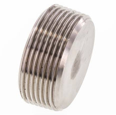 1 1/2'' Tapón de cierre de acero inoxidable con hexágono interior sin cuello 40 Bar