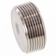 1 1/2'' Tapón de cierre de acero inoxidable con hexágono interior sin cuello 40 Bar