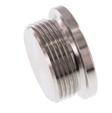 G 1 1/4'' Tapón de cierre de acero inoxidable con hexágono interior 40 Bar