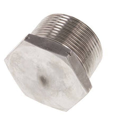 1 1/4'' NPT Macho Tapón de cierre de acero inoxidable con hexágono exterior 80 Bar