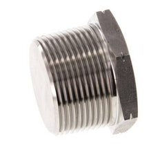 1 1/4'' NPT Macho Tapón de cierre de acero inoxidable con hexágono exterior 80 Bar
