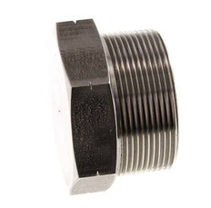 2'' NPT macho Tapón de cierre de acero inoxidable con hexágono exterior 70 Bar