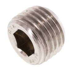 M14x1,5 Acero inoxidable Tapón de cierre con Hexágono interior sin cuello (cónico) 40 Bar
