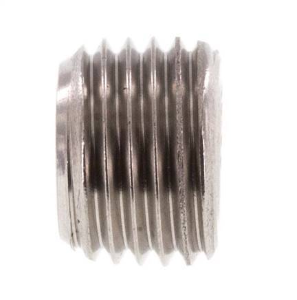 M14x1,5 Acero inoxidable Tapón de cierre con Hexágono interior sin cuello (cónico) 40 Bar