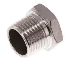 1/2'' NPT macho Tapón de cierre de acero inoxidable con hexágono exterior de 16 barras [2 piezas]