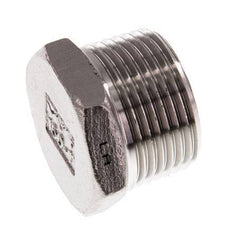 1'' NPT macho Tapón de cierre de acero inoxidable con hexágono exterior 16 Bar