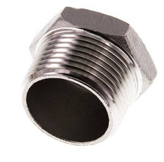 1'' NPT macho Tapón de cierre de acero inoxidable con hexágono exterior 16 Bar