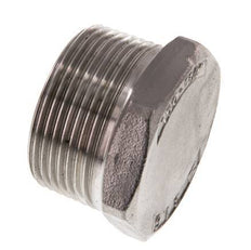 1 1/4'' NPT macho Tapón de cierre de acero inoxidable con hexágono exterior 16 Bar