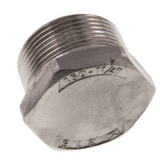 1 1/4'' NPT macho Tapón de cierre de acero inoxidable con hexágono exterior 16 Bar